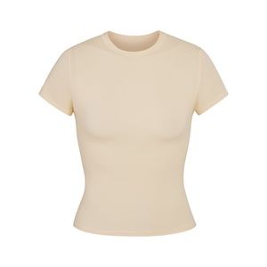 SKIMS Fits Everybody T-Shirt, Color: Sand, Size: L